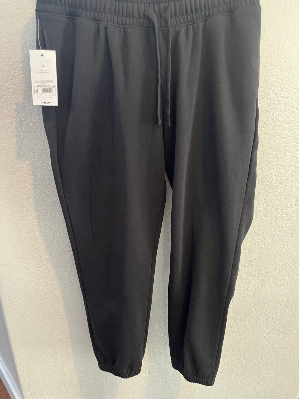 Isabel Maternity by Ingrid & Isabel Black Drawstring Joggers